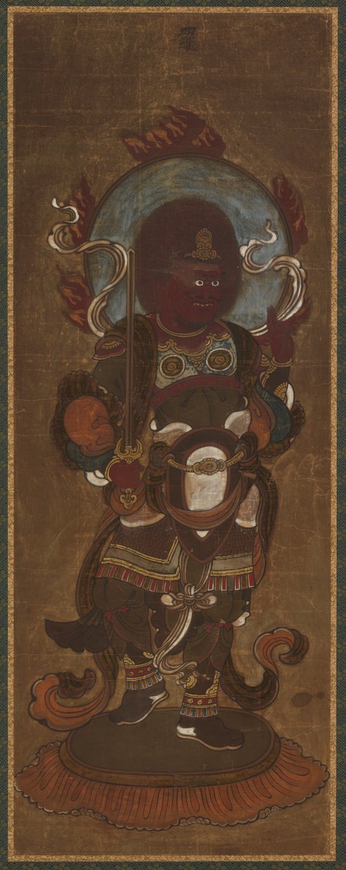 A tizenkét déva egyike: Rasetsu-ten (<em>Raksasa</em>, pontosabban <em>Nirrti</em>) alkotó: Unknown artist