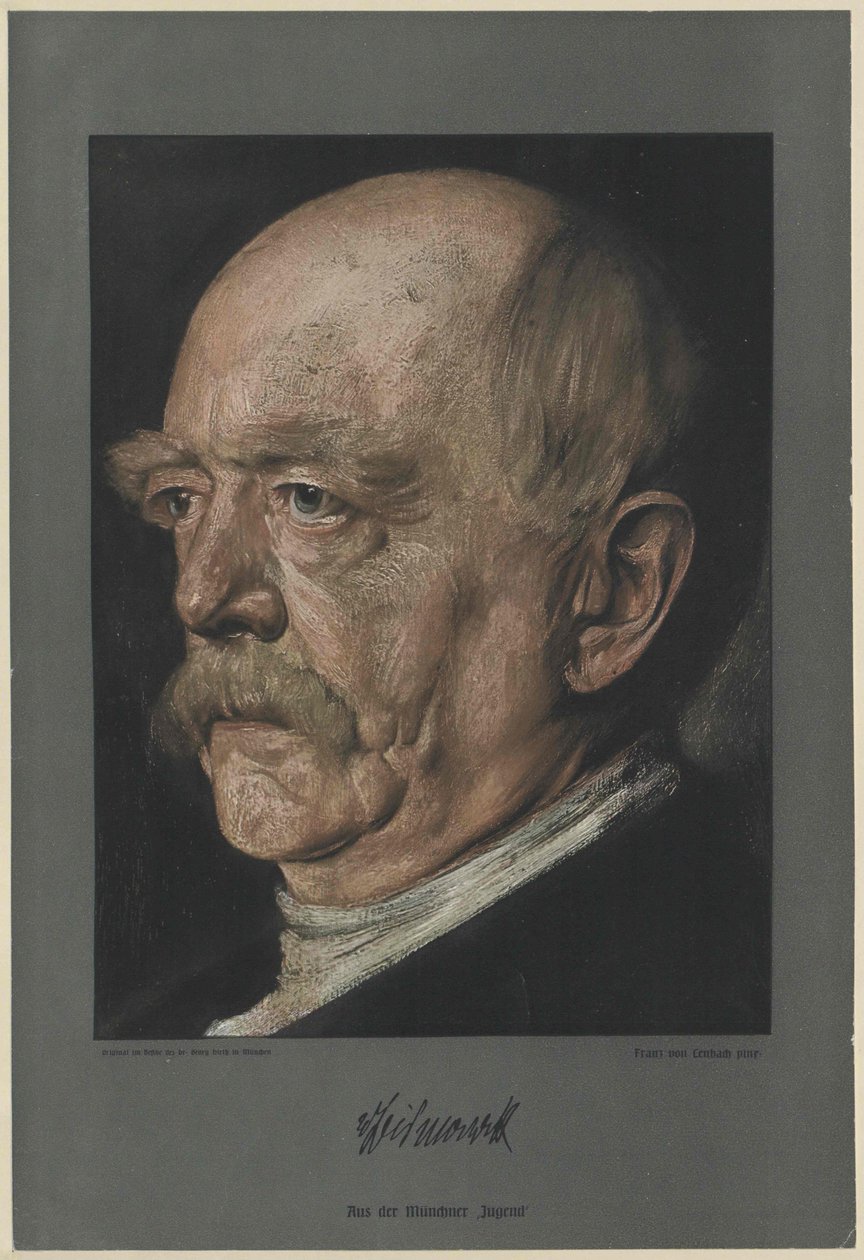 Otto gróf Bismarck (nyomtatás) alkotó: Unknown artist