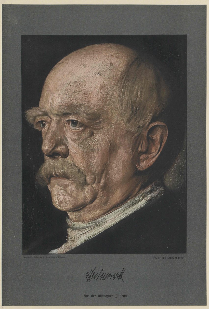 Otto gróf Bismarck (nyomtatás) alkotó: Unknown artist