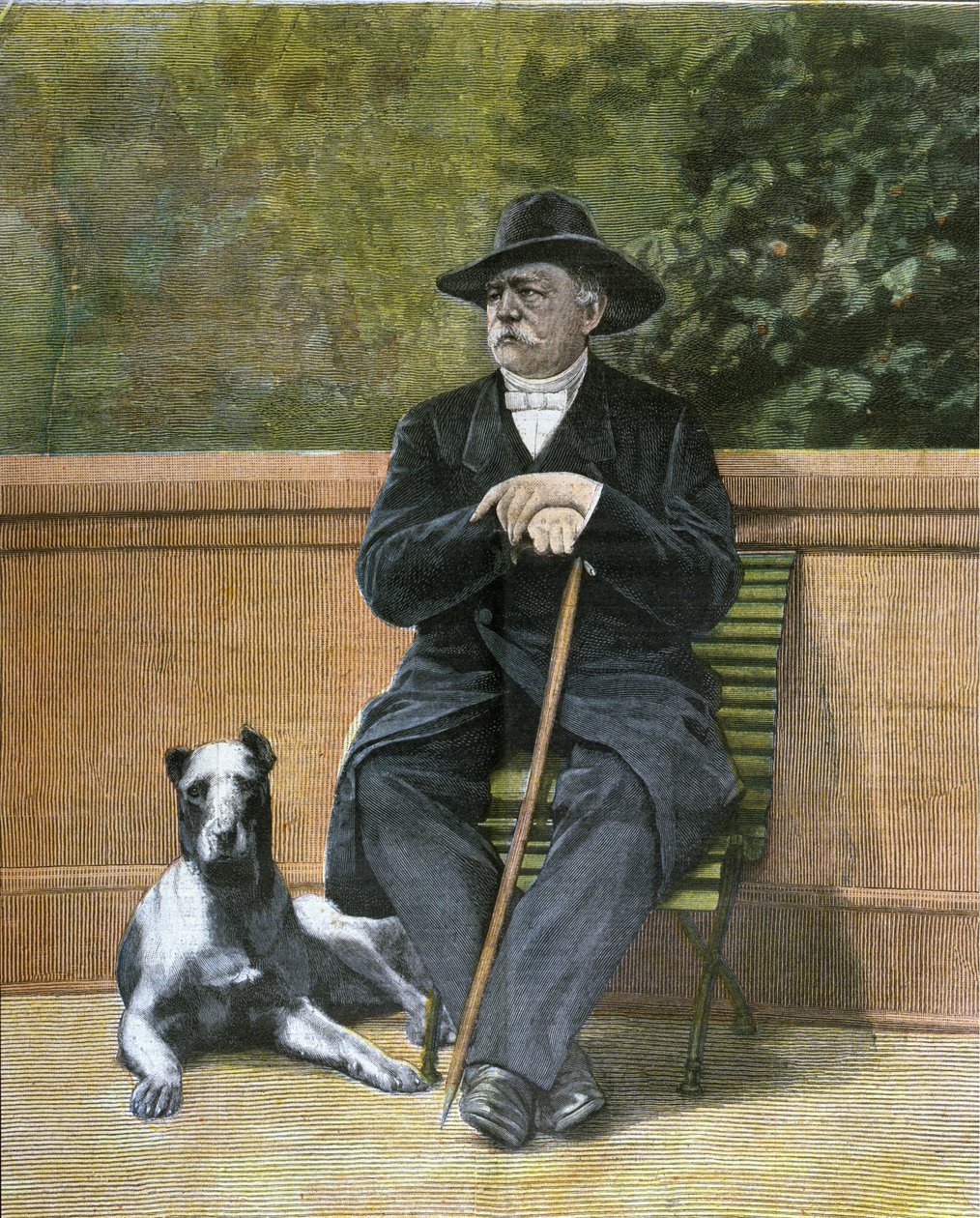 Ottó, Bismarck herceg (1815-1898), német államférfi. alkotó: Unknown artist