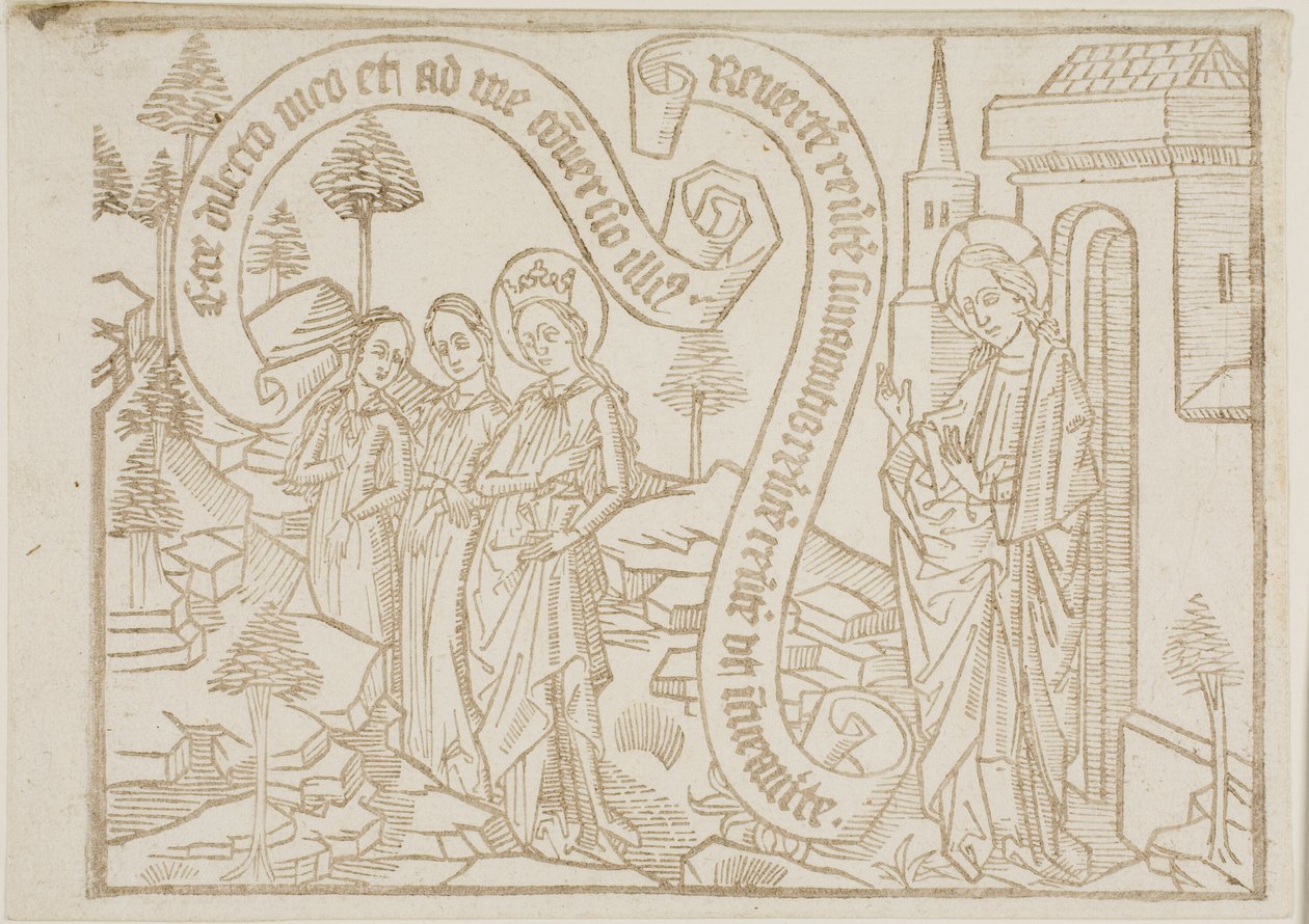Oldal a Canticum Canticorumból (Salamon éneke) alkotó: Unknown artist