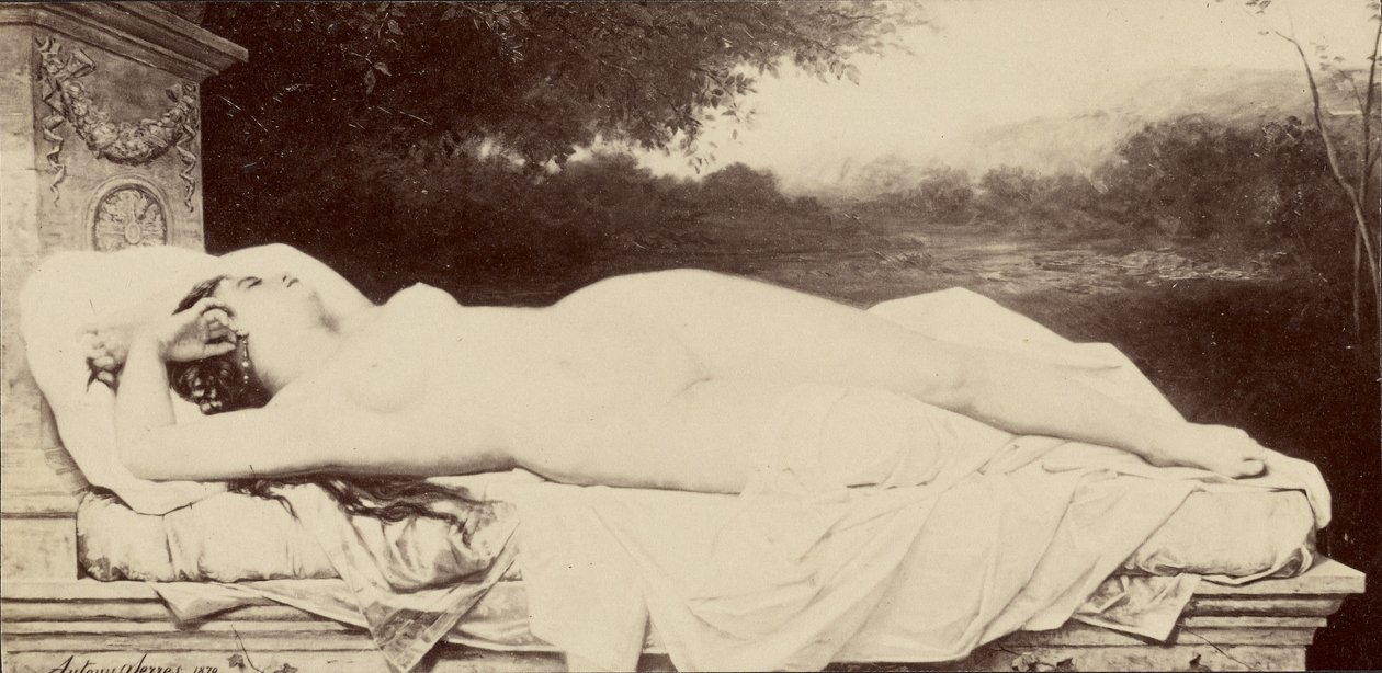 [Női akt festmény] alkotó: Unknown artist