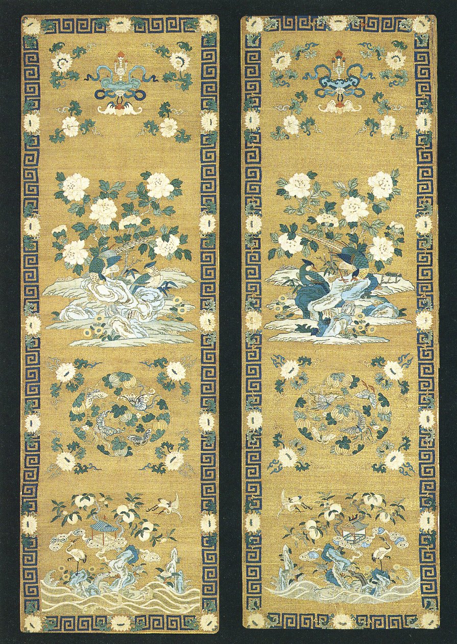 Pár székpanel alkotó: Unknown artist