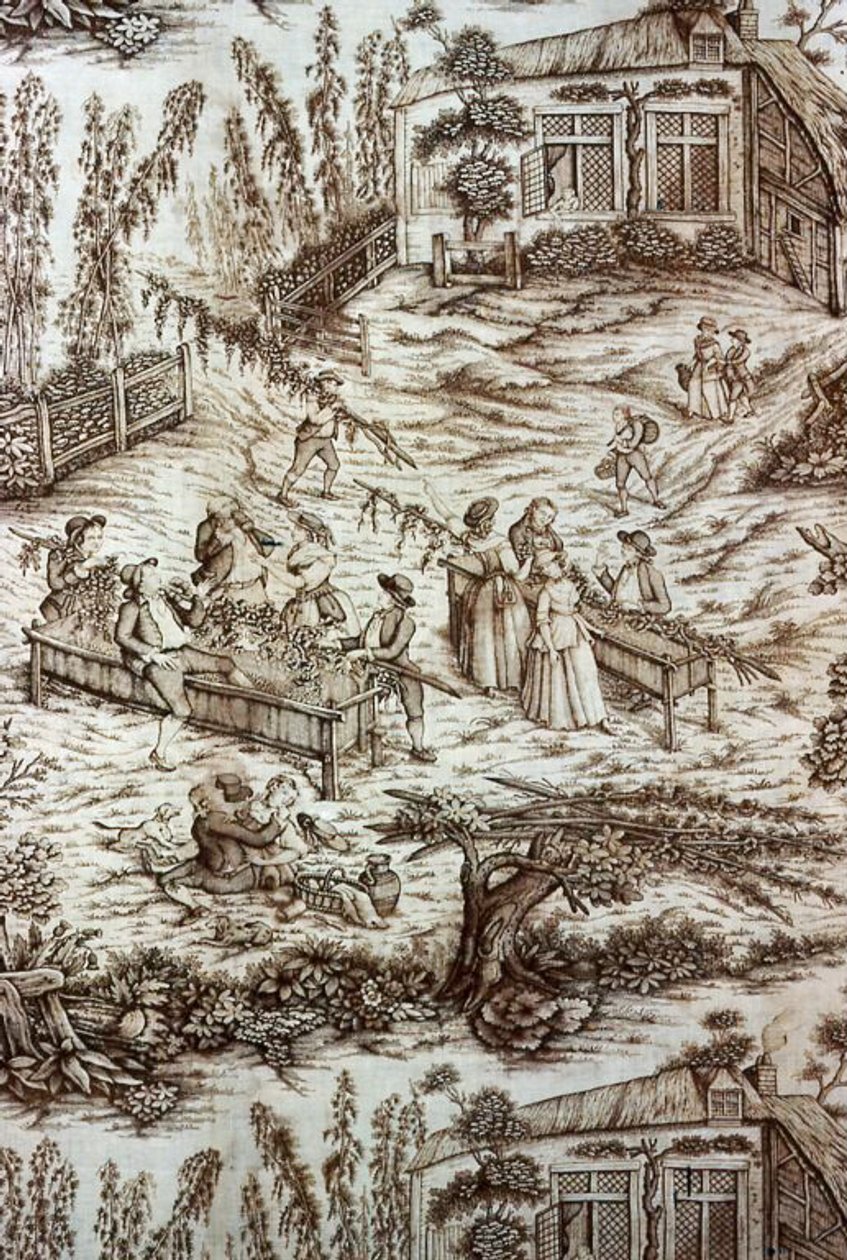 Panel (lakberendezési szövet) alkotó: Unknown artist