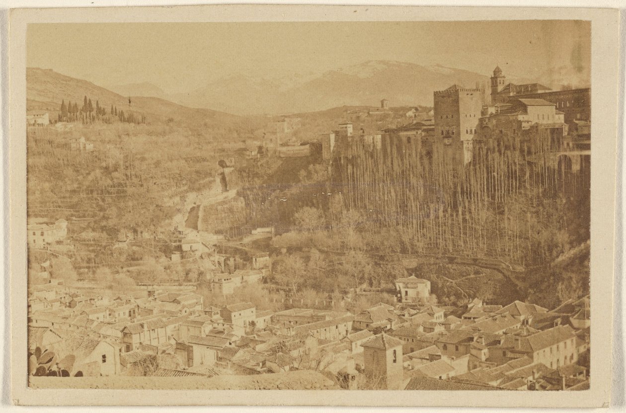 [Az Alhambra panorámaképe, Granada, Spanyolország] alkotó: Unknown artist