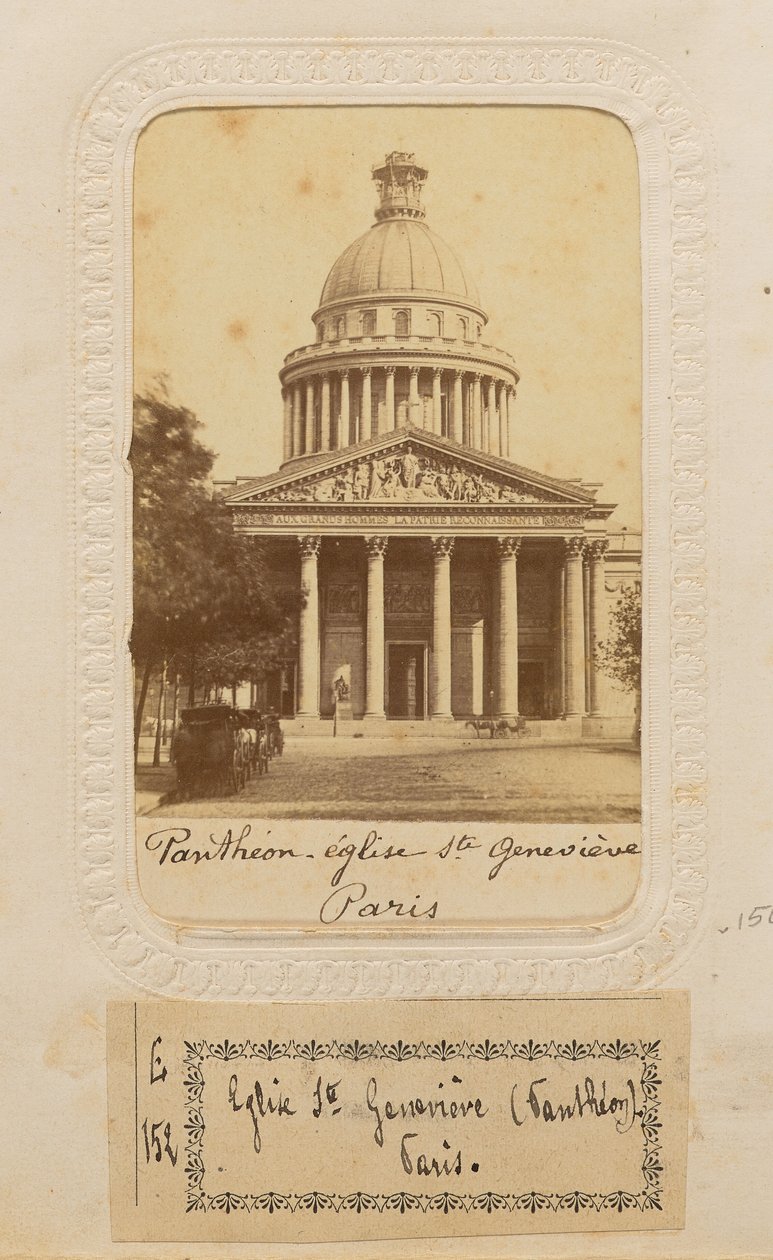 Panthéon - Sainte Geneviève templom, Párizs alkotó: Unknown artist