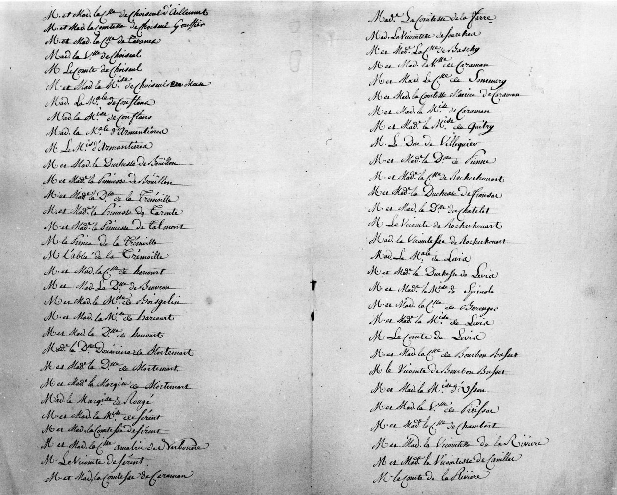 De la Rochefoucauld herceg szülei – Családi archívum. alkotó: Unknown artist