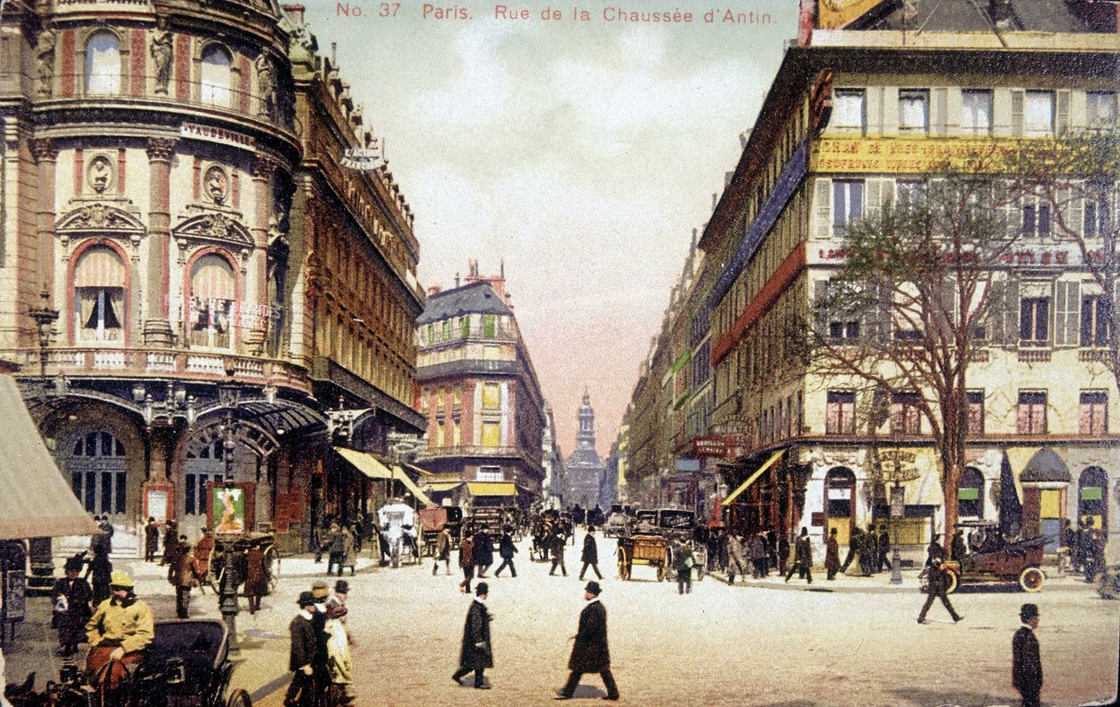 Párizs: rue de la Chaussée d
