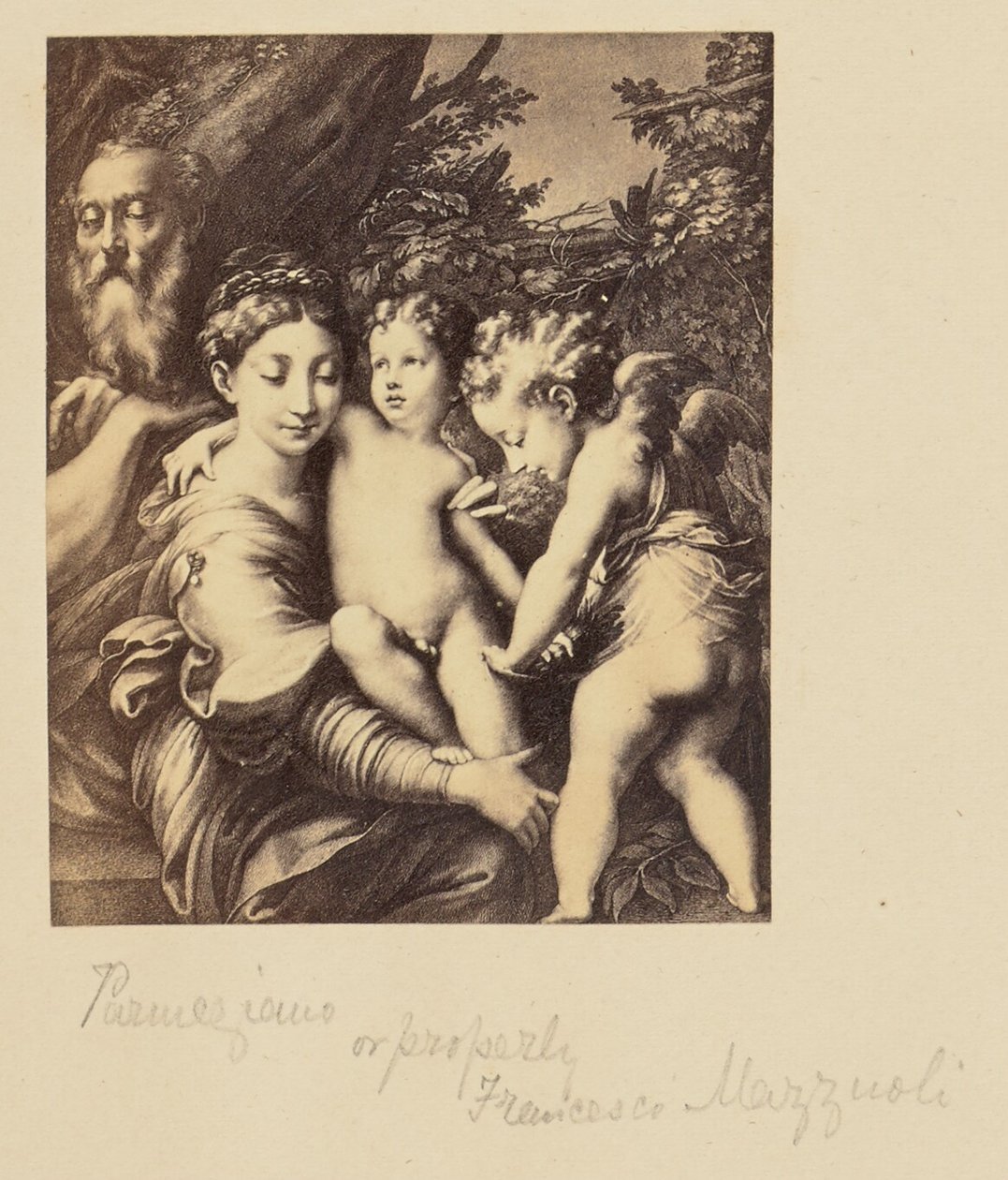 Parmegiano [sic] vagy helyesen Francesco Mazzuoli alkotó: Unknown artist