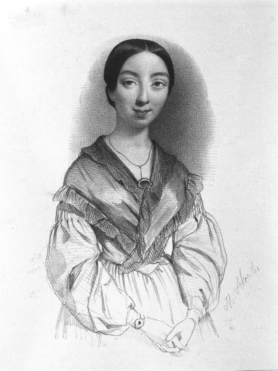 Pauline Viardot - Garcìa (1821-1910), francia énekes. alkotó: Unknown artist