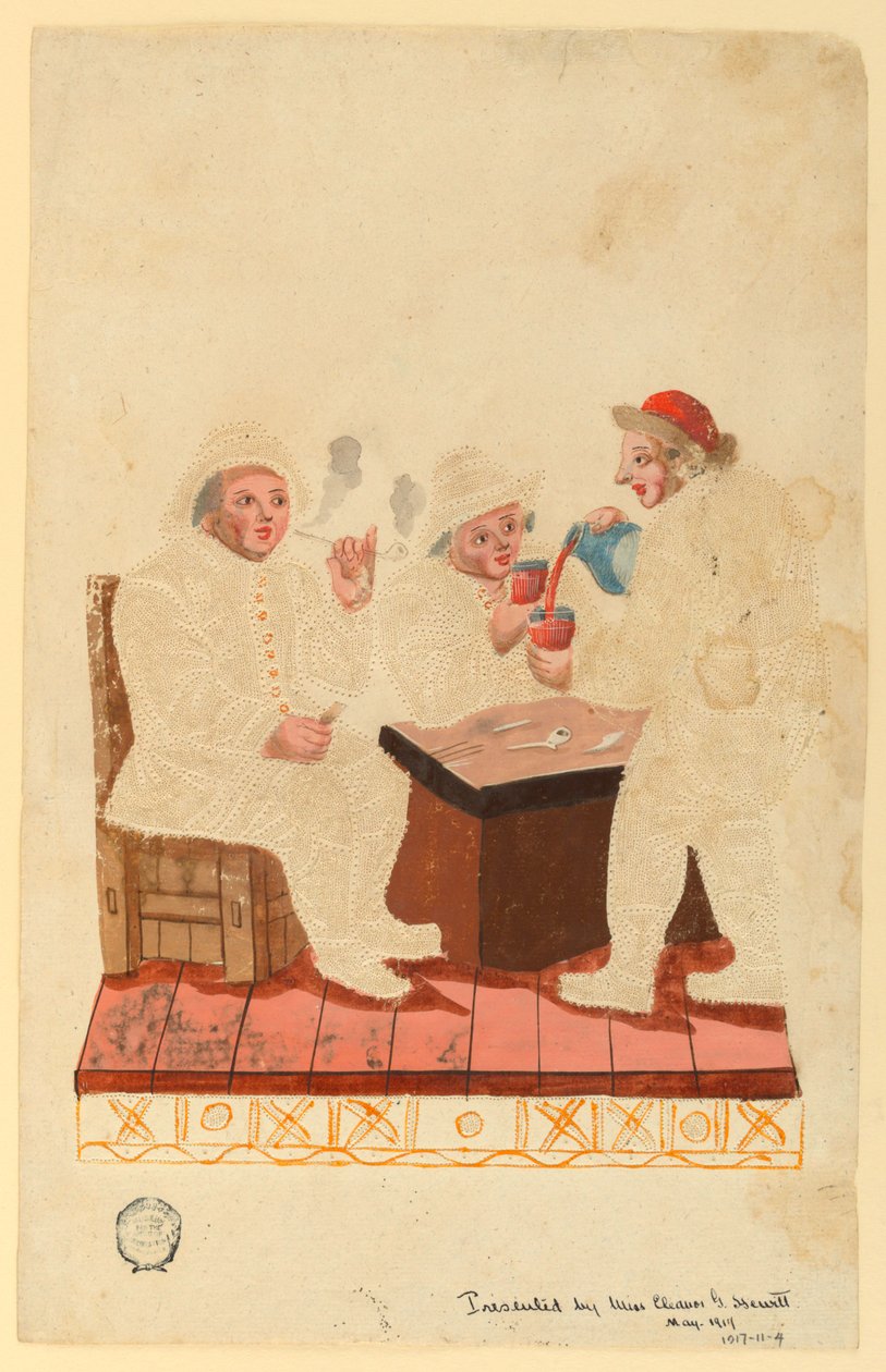 Parasztok egy kabaréban alkotó: Unknown artist
