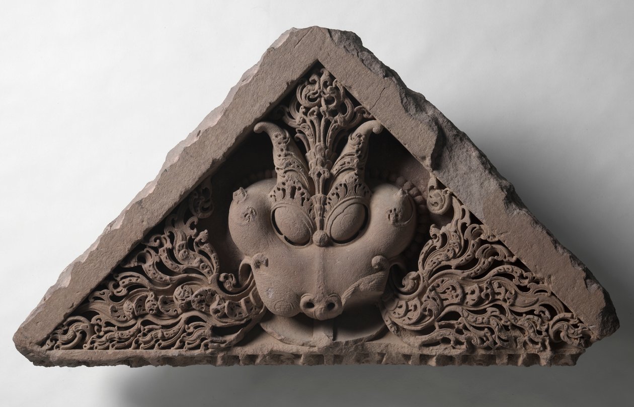Oromfal a dicsőség arcával (Kirti-mukha) alkotó: Unknown artist