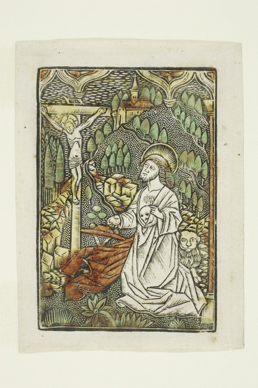 Szent Jeromos bűnbánata alkotó: Unknown artist