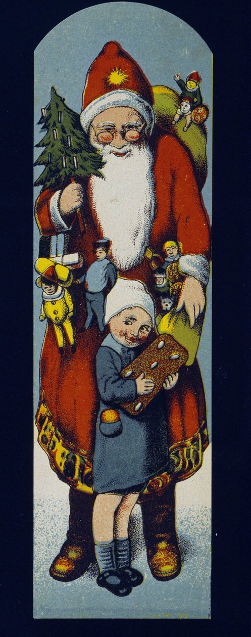 Pere Noel, a mézeskalács csomagolásában forgalmazott karton. SD. század vége. alkotó: Unknown artist