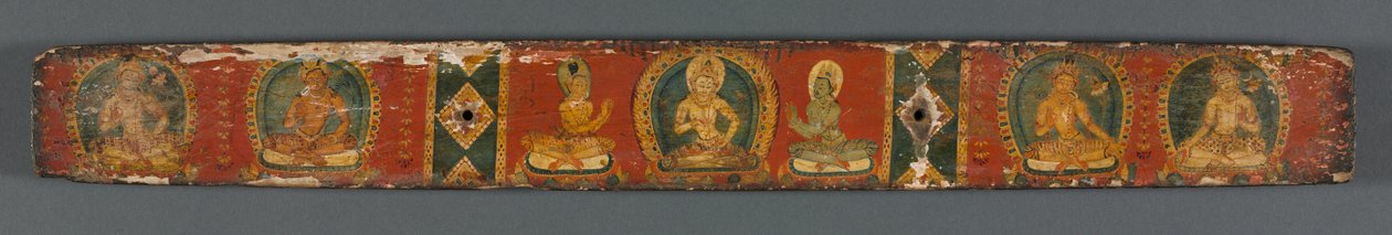 A bölcsesség tökéletessége nyolcezer sorban: Ashtasahasrika Prajnaparamita: Hátsó borító alkotó: Unknown artist