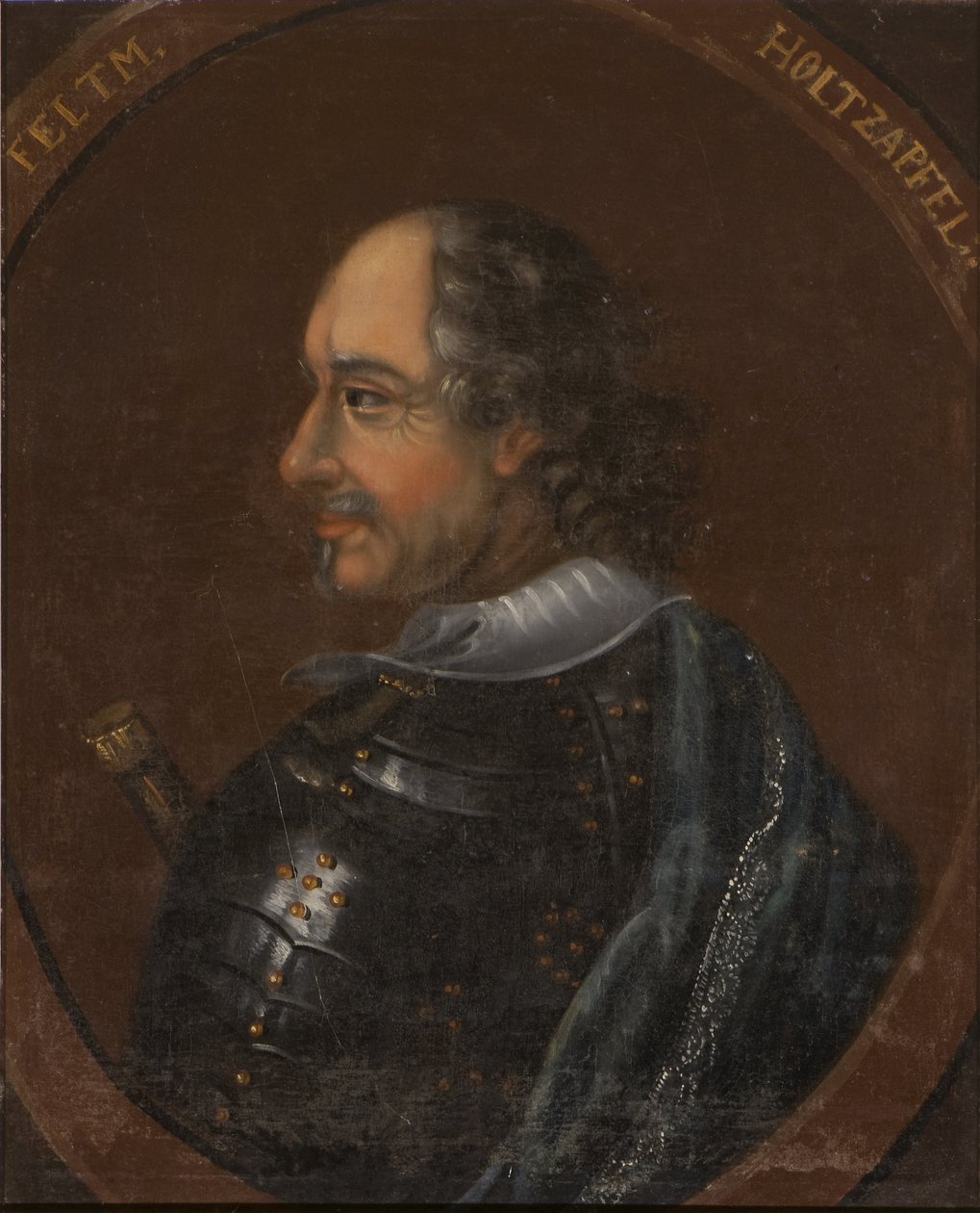 Peter Melander, comte de Holzappel – Holzappel Peter Melander gróf (1589-1648), Anonymous portréja. Olajfestmény. Mérete: 64x54 cm. Stockholmi Nemzeti Múzeum alkotó: Unknown artist