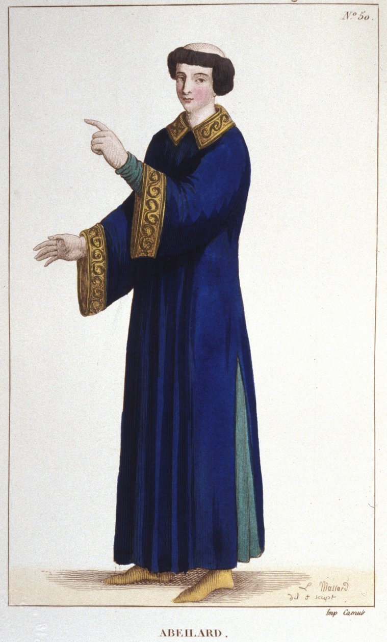 Pierre Abailard (vagy Abelard alkotó: Unknown artist