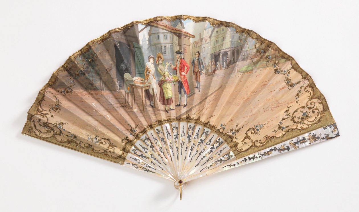 Redőzött ventilátor alkotó: Unknown artist