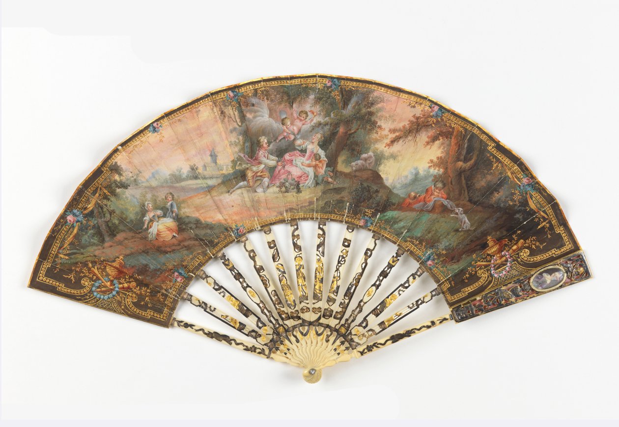 Redőzött ventilátor alkotó: Unknown artist