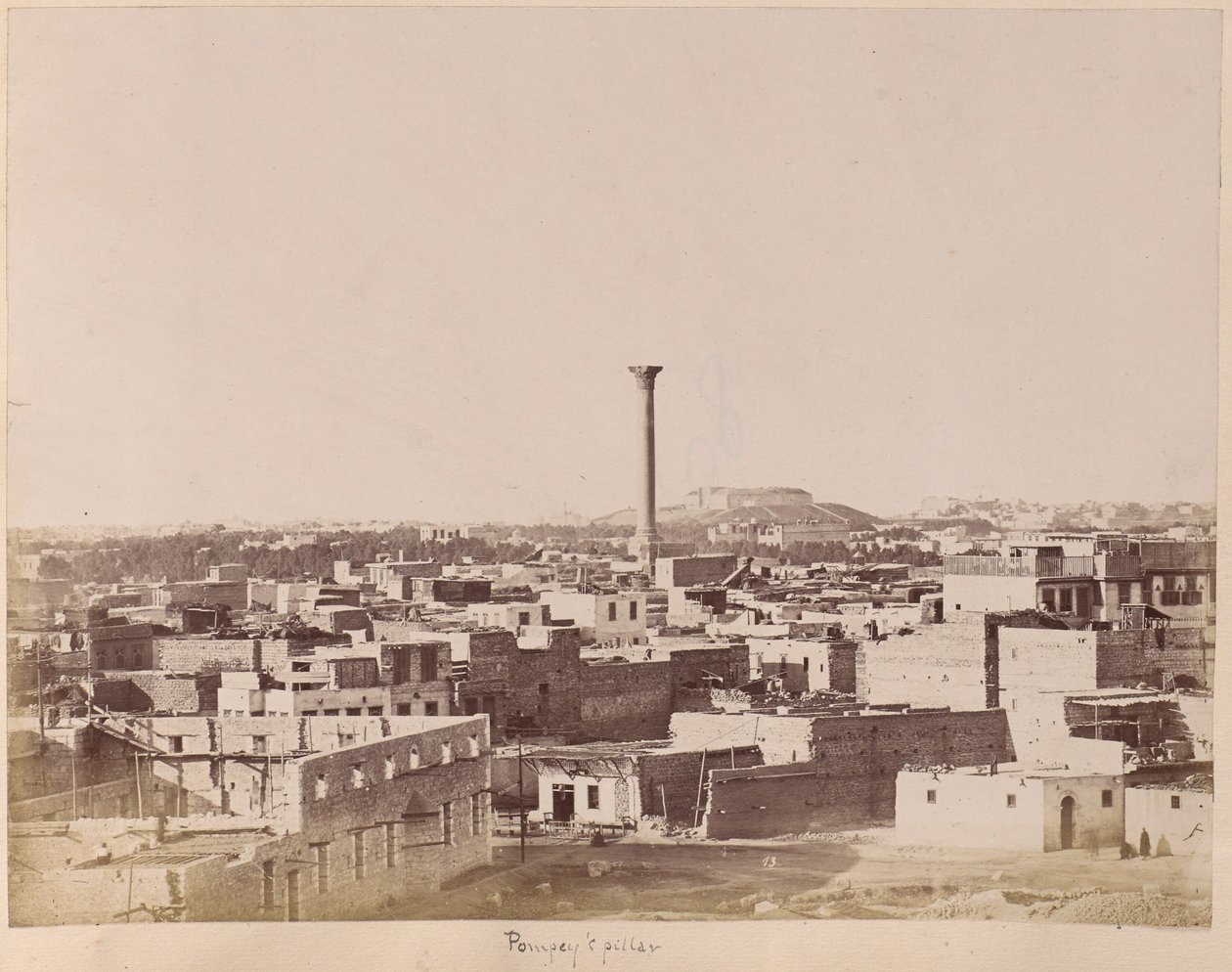 Pompeius oszlopa alkotó: Unknown artist