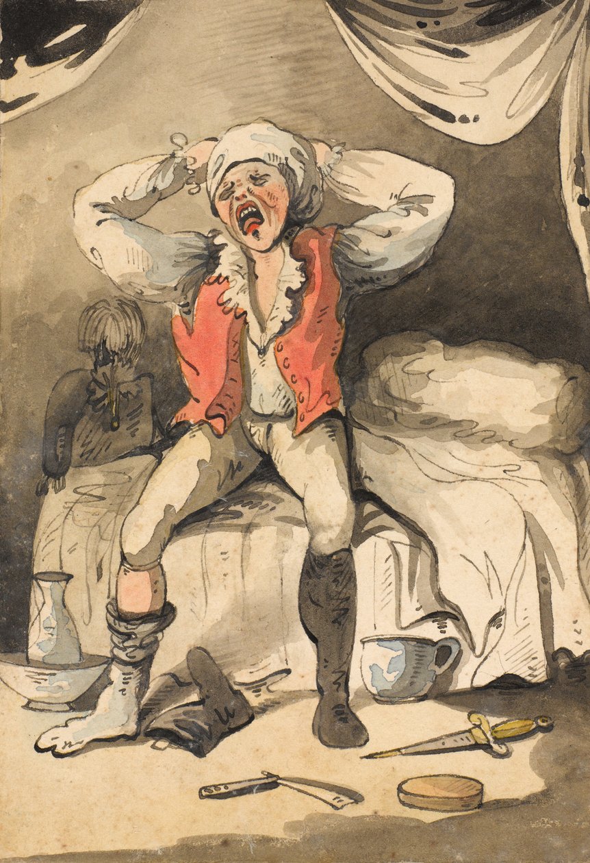 Pon élet? nem bírod ezeket a korai meneteléseket? Jobb lenne azonnal meghalni a Honor ágyán?, 1796 alkotó: Unknown