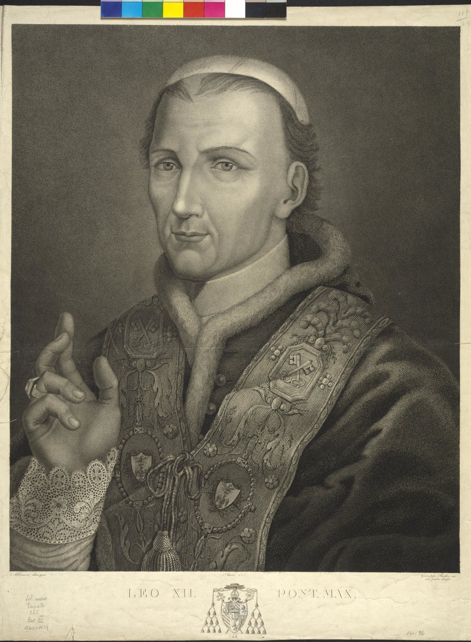 XII. Leó pápa alkotó: Unknown artist