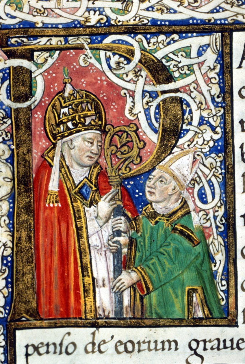 I. Nagy Szent Gergely pápa (540-604). alkotó: Unknown artist
