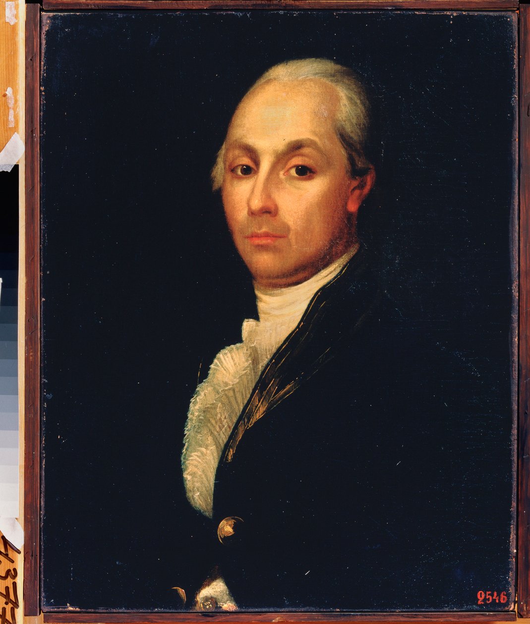 Alekszandr Radiscsev (Radiscsev) író (1749-1802) portréja. Névtelen festmény, olaj, vászon, 1790 előtt. Orosz művészet alkotó: Unknown artist