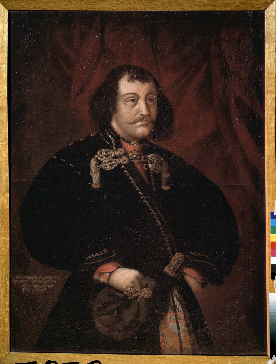 Grigorij Godunov palotaszolga portréja (Grigorij Godunov palotaszolga portréja). Névtelen festmény. Olajfestmény alkotó: Unknown artist