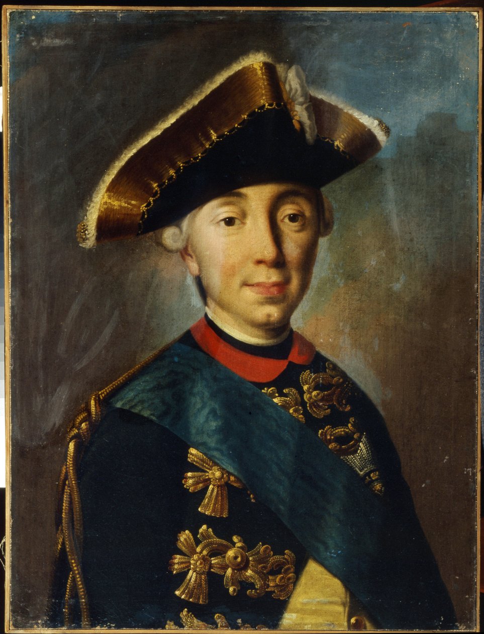 III. Péter orosz cár (1728-1762) portréja (II. Péter orosz cár portréja). II. Fiodorovitch Péter, vagy Károly Péter Ulrich, Holstein Gottorp hercege, a Holstein Gottorp ág első uralkodója, aki később felvette a Ro nevet alkotó: Unknown artist
