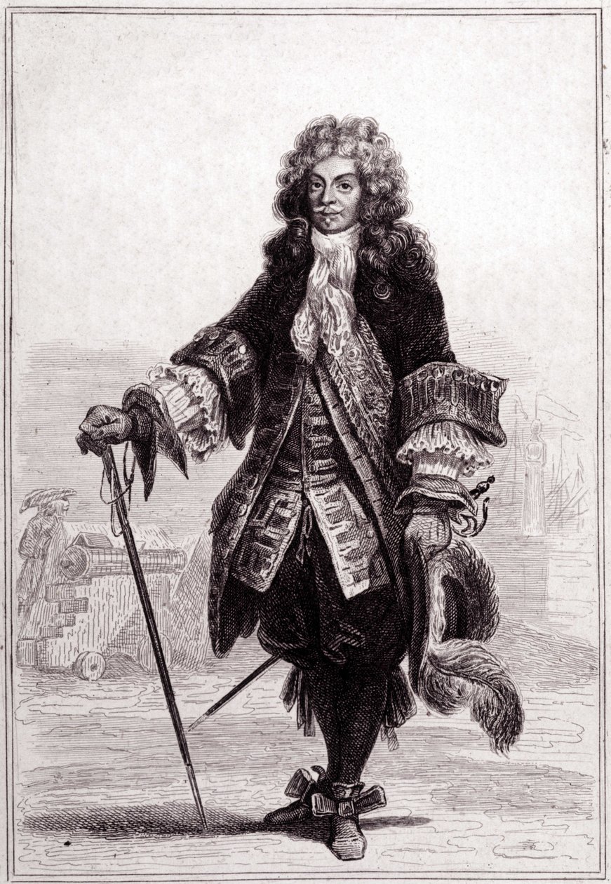 Ábrahám, Duquesne márki (1610 - 1688), francia tengerész portréja. alkotó: Unknown artist
