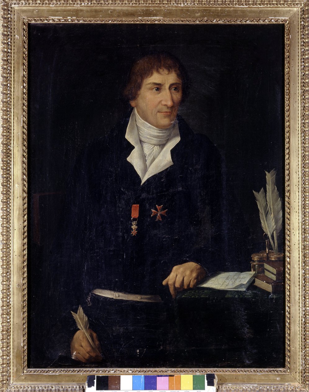 Alessandro Verri, Pietro Verri (1728-1797) testvérének portréja. Névtelen. 18. század. Villa Sornani Zürichben. alkotó: Unknown artist