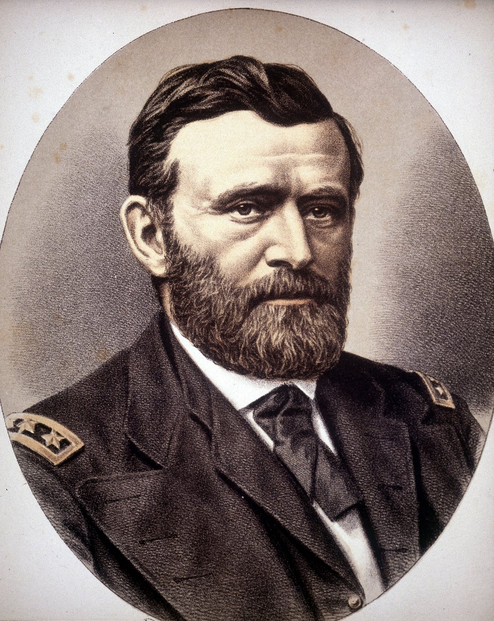 Ulysses Simpson Grant (1822-1885) amerikai tábornok és államférfi portréja. alkotó: Unknown artist