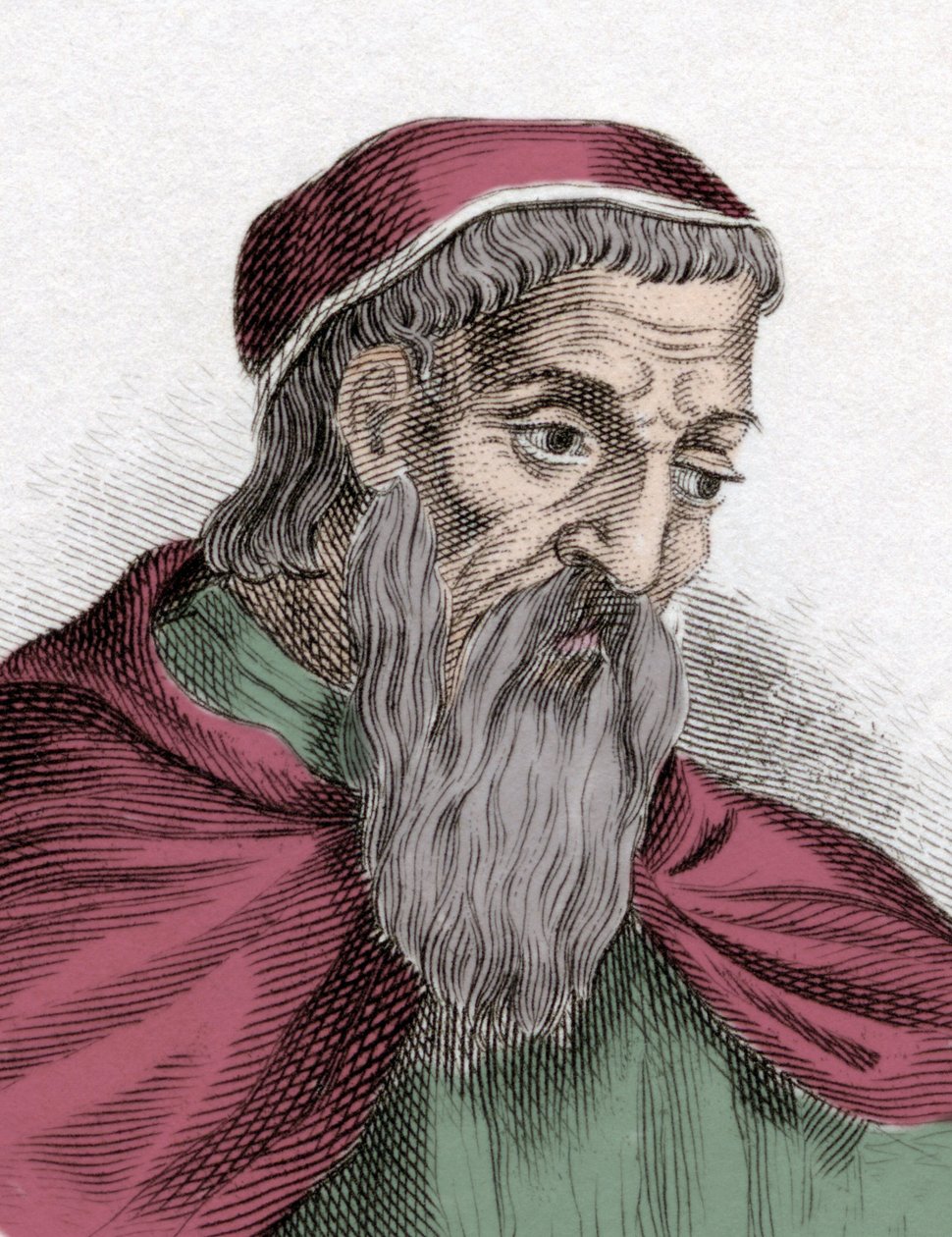 Amerigo Vespucci (1454-1512), olasz böngésző és felfedező portréja. századi metszet. alkotó: Unknown artist