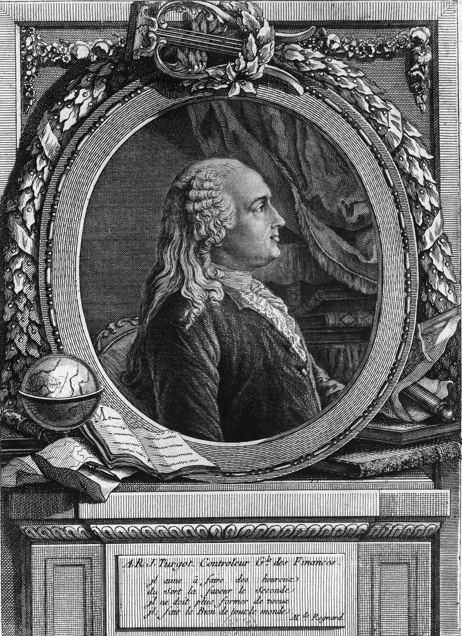 Anne Robert Jacques Turgot (1727-1781), de l