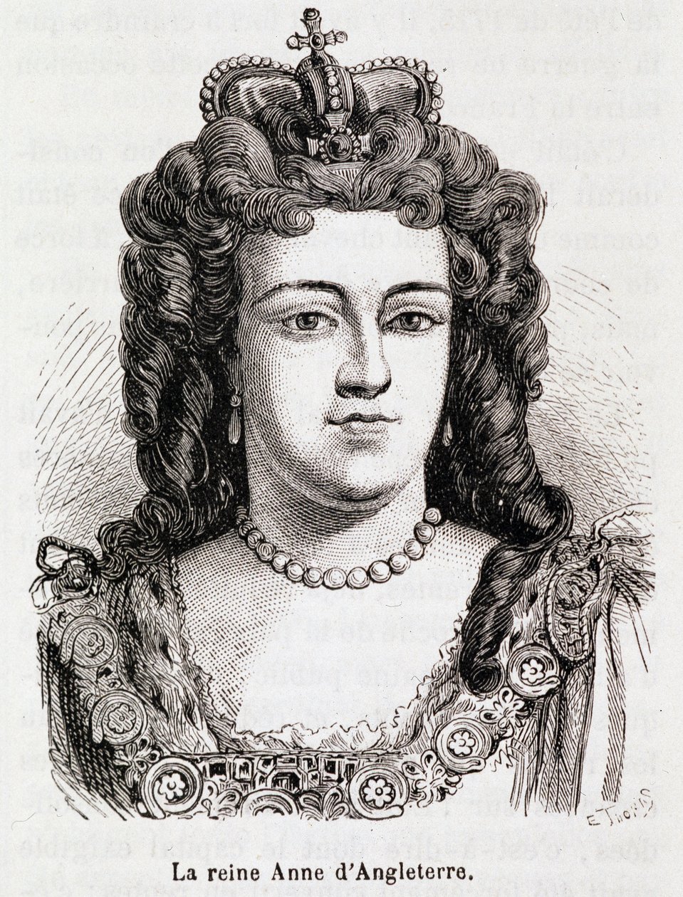 Anglia Anne portréja. alkotó: Unknown artist