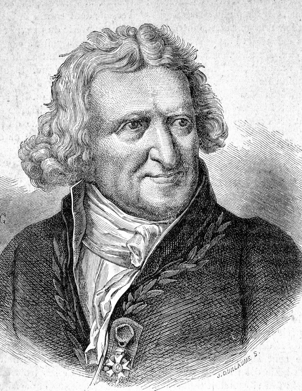 Antoine Augustin Parmentier (1737 - 1813), francia katonai gyógyszerész és agronómus portréja - a „Les Contemporains”-ban, n.d. század vége. alkotó: Unknown artist