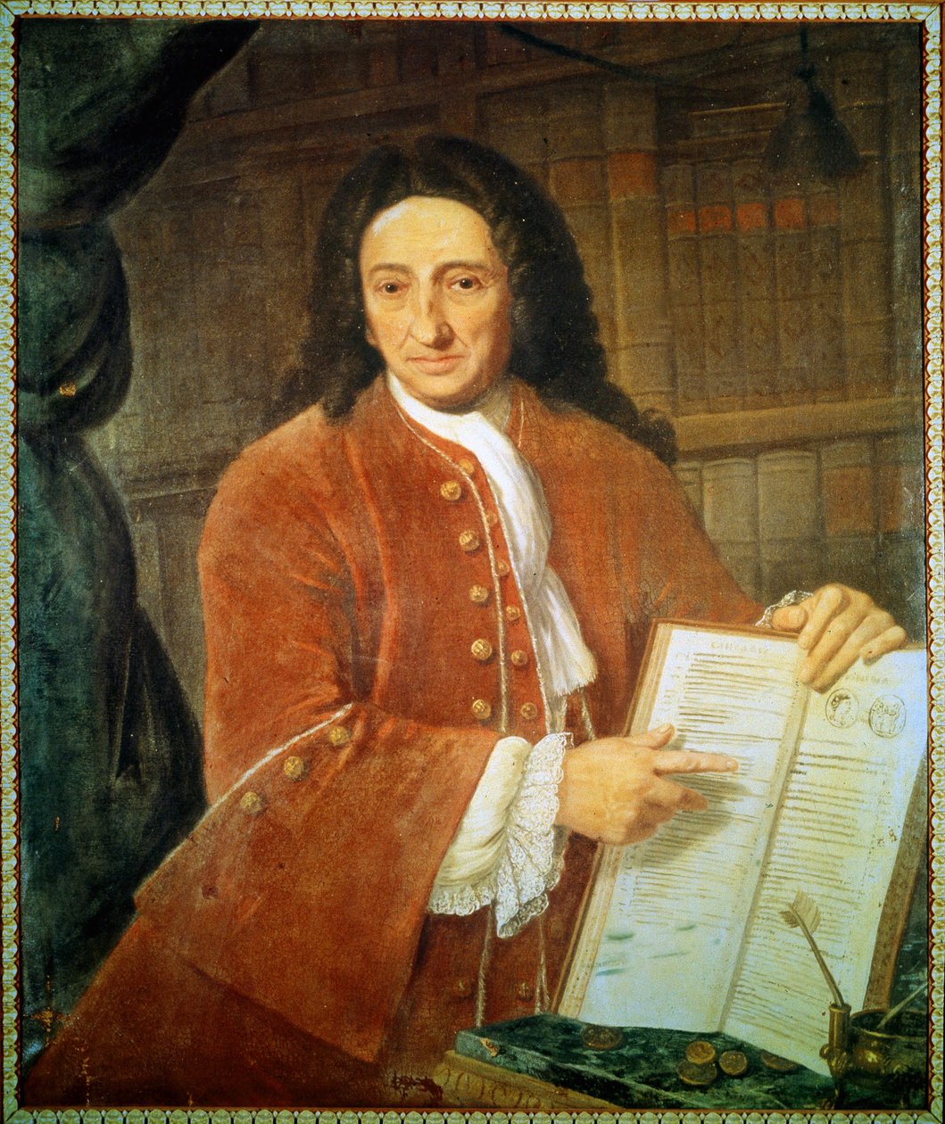 Apostolo Zeno (1668-1750) librettista és költő portréja. alkotó: Unknown artist