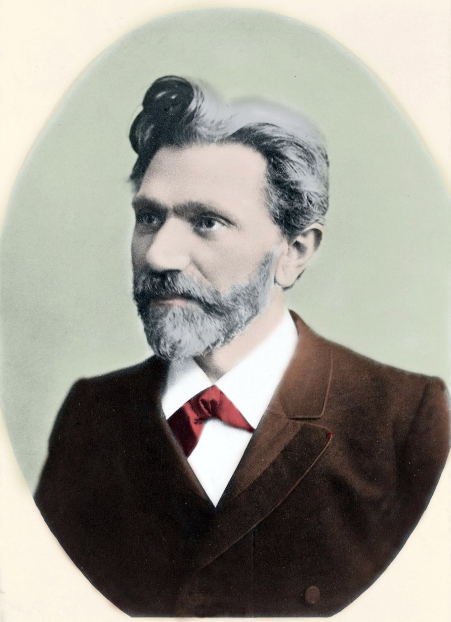 August Bebel (1840-1913) német politikus portréja. alkotó: Unknown artist