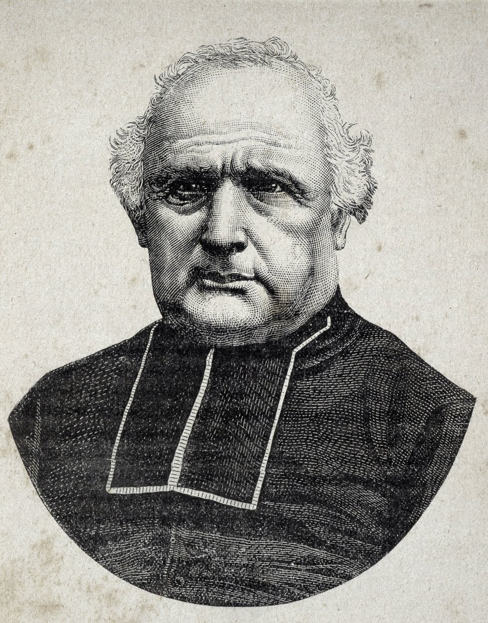 Peyramale püspök, lourdes-i pap (1811-1877) portréja – a „” Les Contemporains”-ban”, n.d. század vége. alkotó: Unknown artist
