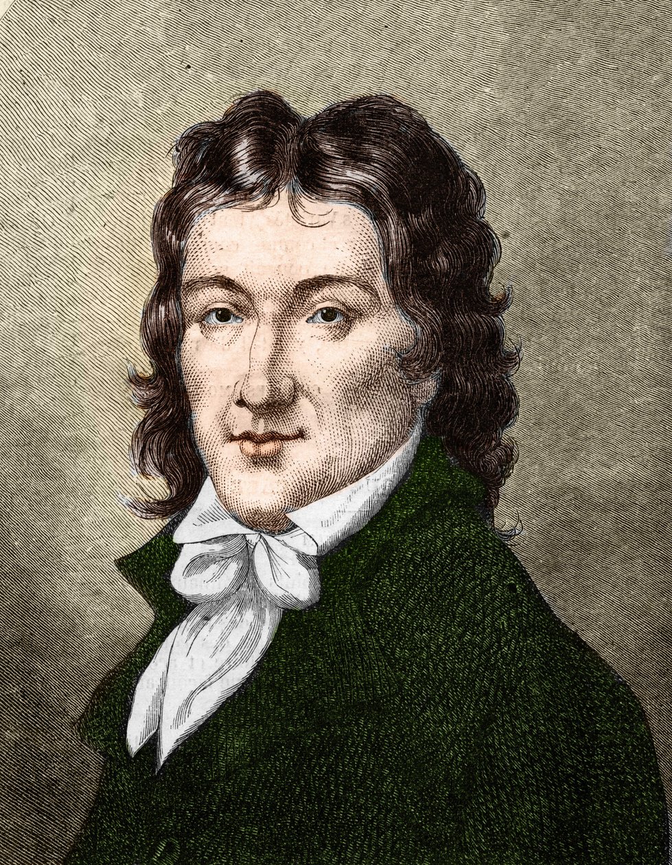 Camille Desmoulins (1760-1794) francia politikus portréja. alkotó: Unknown artist
