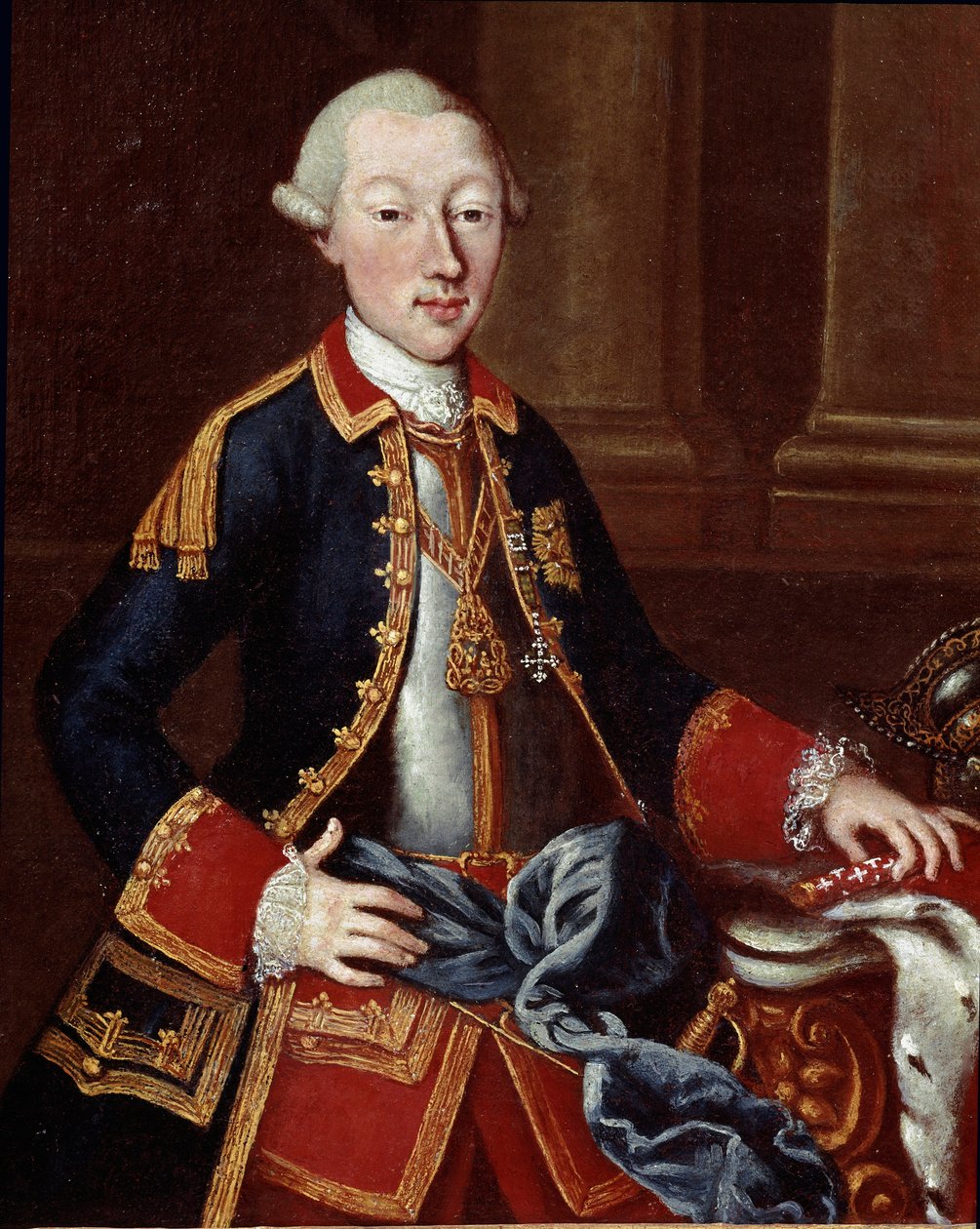 IV. Savoyai Károly Emmanuel portréja (Carlo Emanuele IV di Savoia vagy IV. Charles Emmanuel Szardínia) (1751-1819) Névtelen festmény. 18. századi Museo del Risorgimento Rome alkotó: Unknown artist