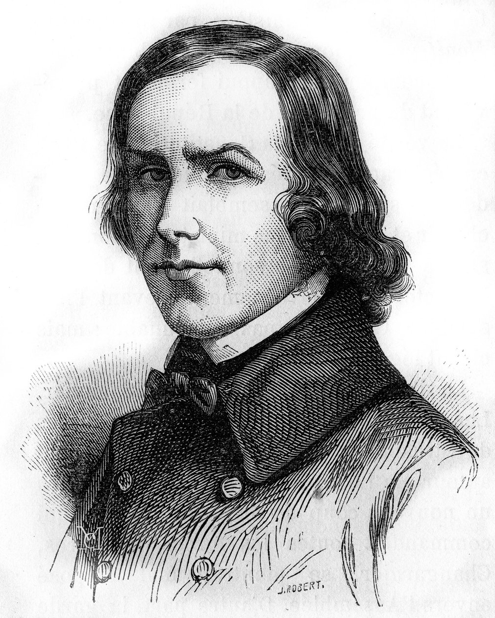Charles Forbes, Montalembert gróf (1810-1870), francia újságíró és politikus portréja. alkotó: Unknown artist