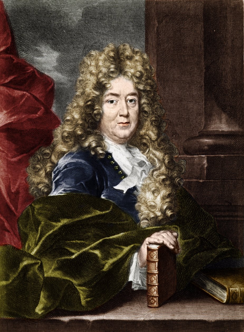 Charles Perrault (1628-1703) francia író portréja. alkotó: Unknown artist