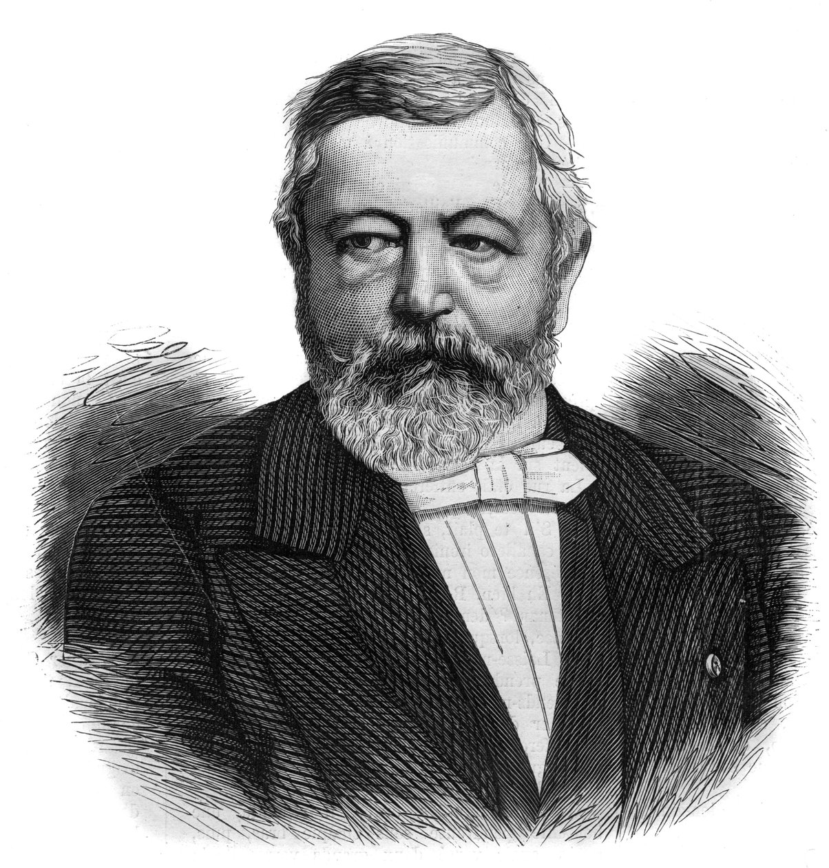 Charles de Kerchove portréja – Denterghem (1819-1882) belga mérnök és liberális politikus alkotó: Unknown artist