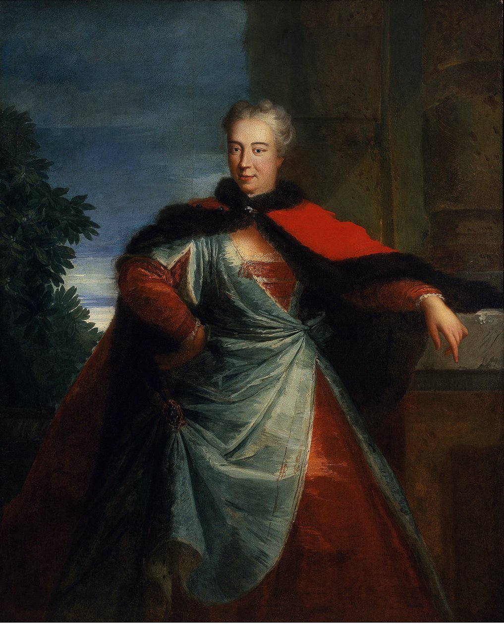 Elzbieta Helena Sieniawska grófnő (1669-1729) portréja, szül.: Lubomirska, Anonymous. Olaj, vászon, méret: 160x129, 18. század első harmada, Muzeum Narodowe, Varsó alkotó: Unknown artist