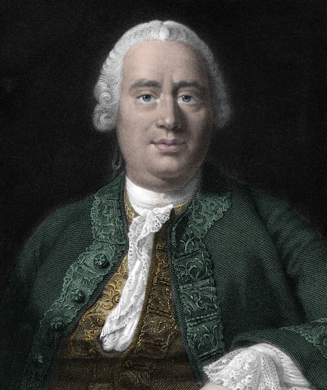 David Hume skót filozófus (1711-1776) portréja. alkotó: Unknown artist