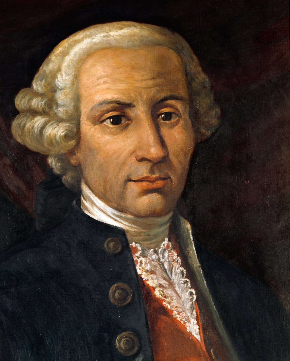 Francesco Durante (1684-1755), nápolyi zeneszerző Anonymous festménye portréja. 18. századi Bologna, Zenei Könyvtár Polgári Múzeuma alkotó: Unknown artist