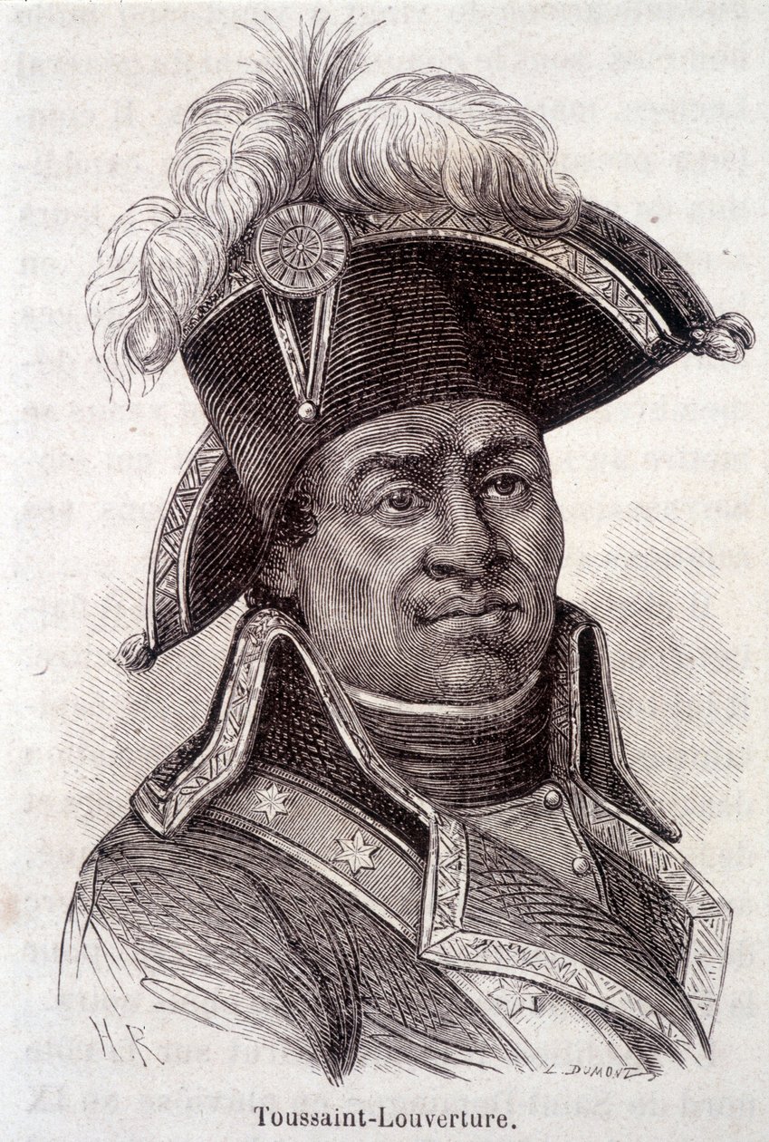 Francois Dominique Toussaint portréja, „Toussaint-Louverture” néven ismert (Toussaint Louverture alkotó: Unknown artist