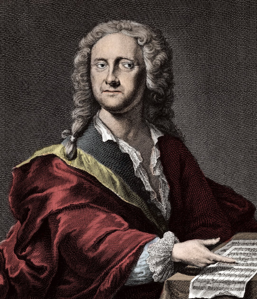 Georg Philipp Telemann (1681-1767) német zeneszerző portréja alkotó: Unknown artist